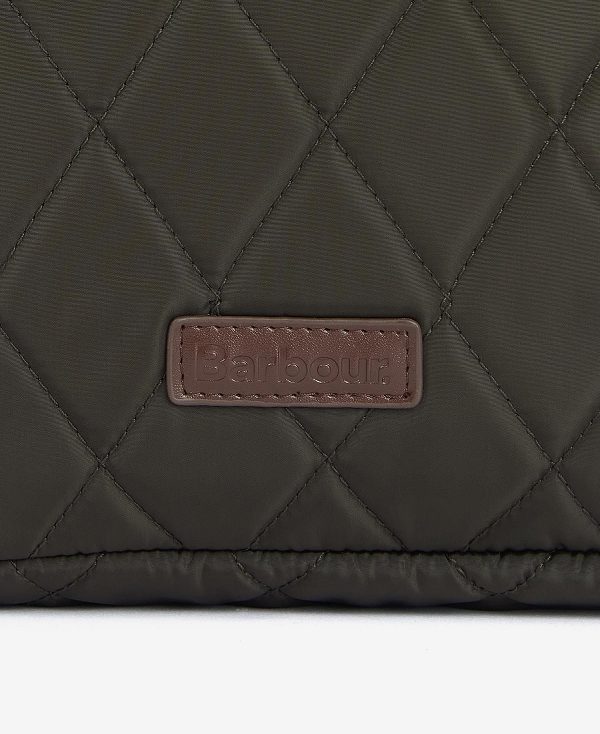 Barbour Quilted Backpack Classic Black | BABO89952