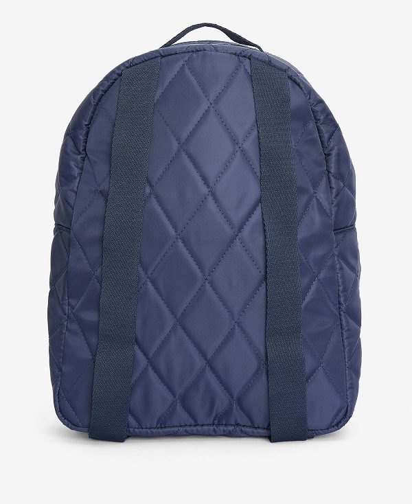 Barbour Quilted Backpack Classic Navy | BABO89974