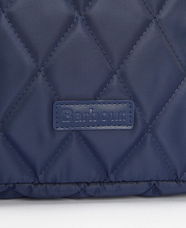 Barbour Quilted Backpack Classic Navy | BABO89974