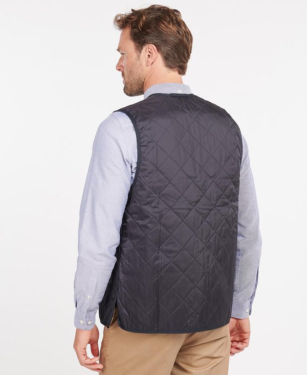 Barbour Quilted Zip-in Liner Navy/Dress | BABO87515