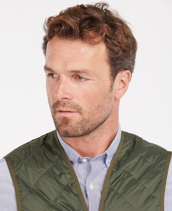 Barbour Quilted Zip-in Liner Olive/Ancient | BABO87516