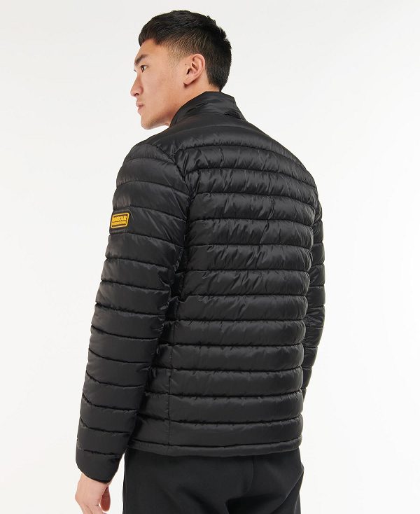 Barbour Racer Impeller Quilted Jacket Black | BABO87293