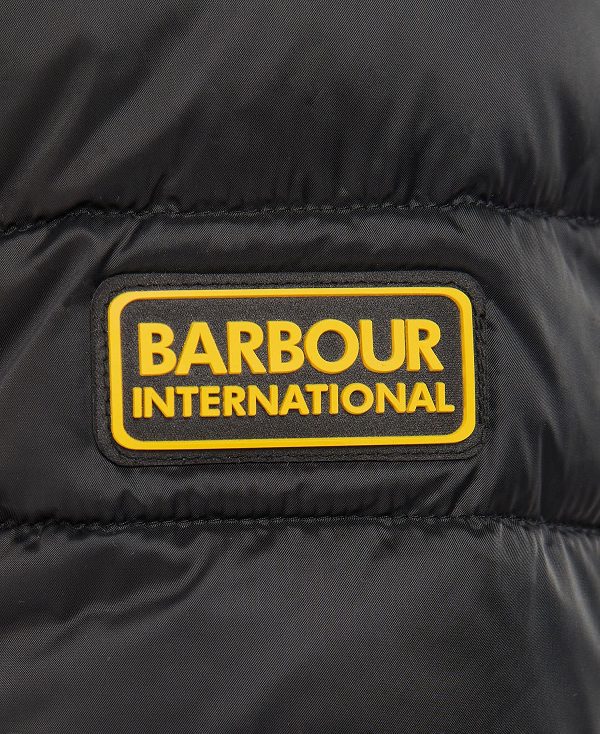 Barbour Racer Impeller Quilted Jacket Black | BABO87293