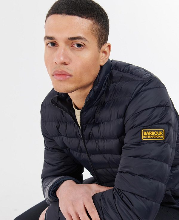 Barbour Racer Impeller Quilted Jacket Navy | BABO87308