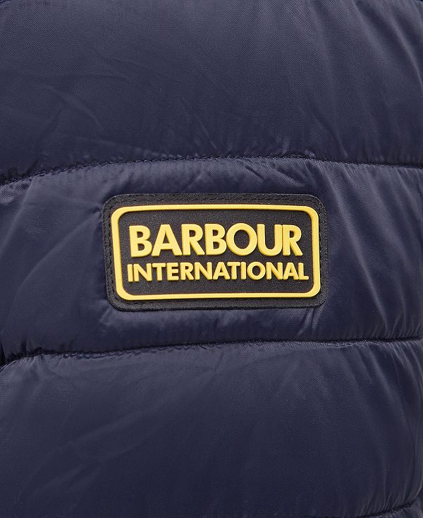 Barbour Racer Impeller Quilted Jacket Navy | BABO87308