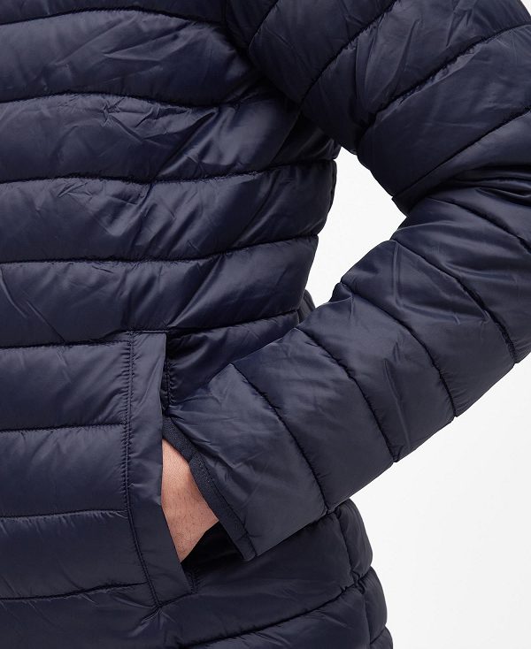 Barbour Racer Impeller Quilted Jacket Navy | BABO87308