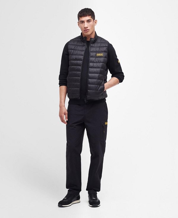 Barbour Racer Reed Gilet Black | BABO87528