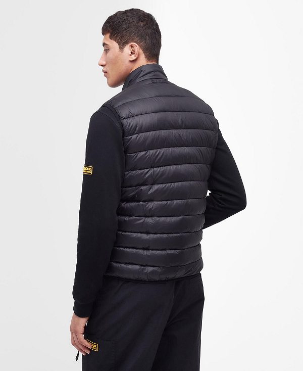 Barbour Racer Reed Gilet Black | BABO87528