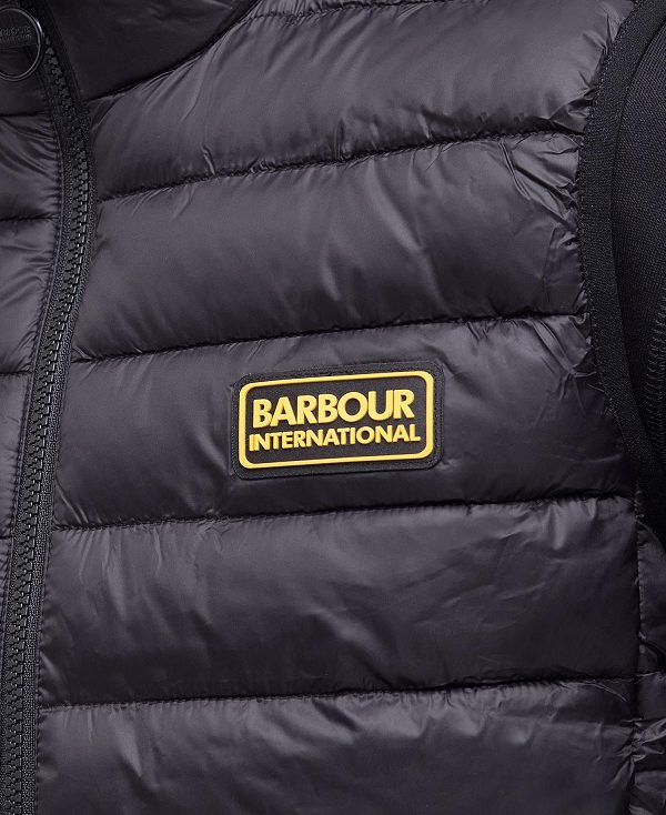 Barbour Racer Reed Gilet Black | BABO87528