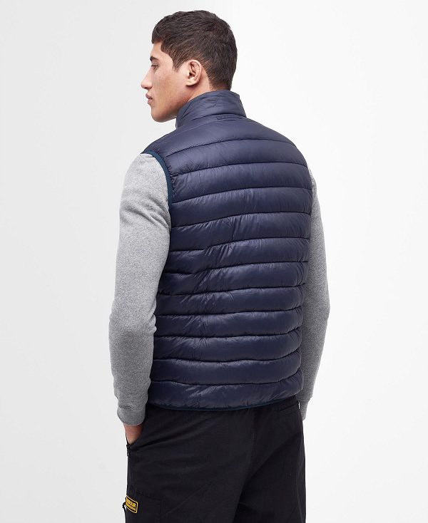 Barbour Racer Reed Gilet Navy | BABO87527