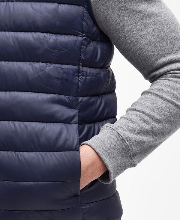 Barbour Racer Reed Gilet Navy | BABO87527