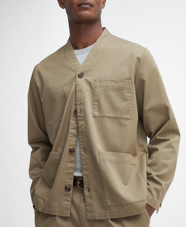 Barbour Raithwell Overshirt Brown | BABO88008