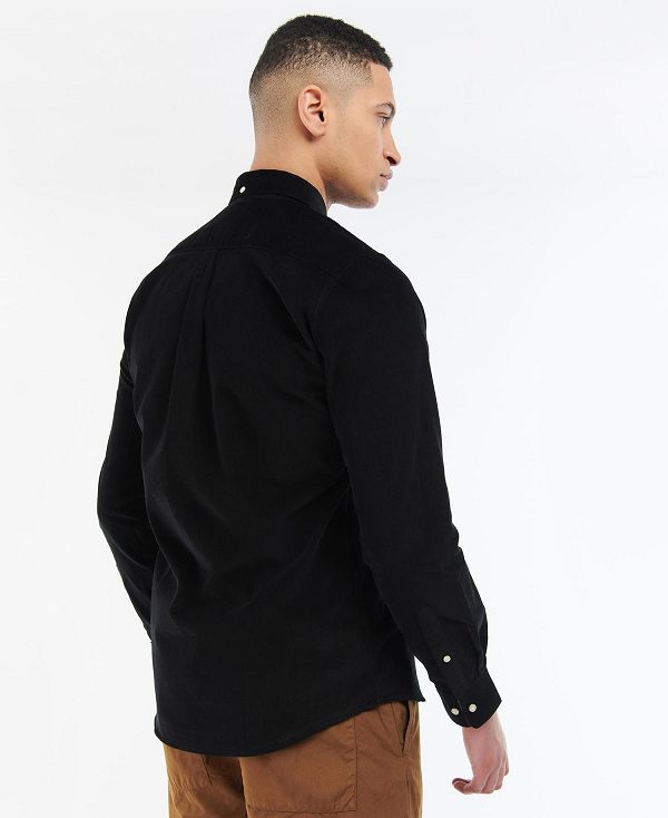 Barbour Ramsey Tailored Fit Shirt Black | BABO87800