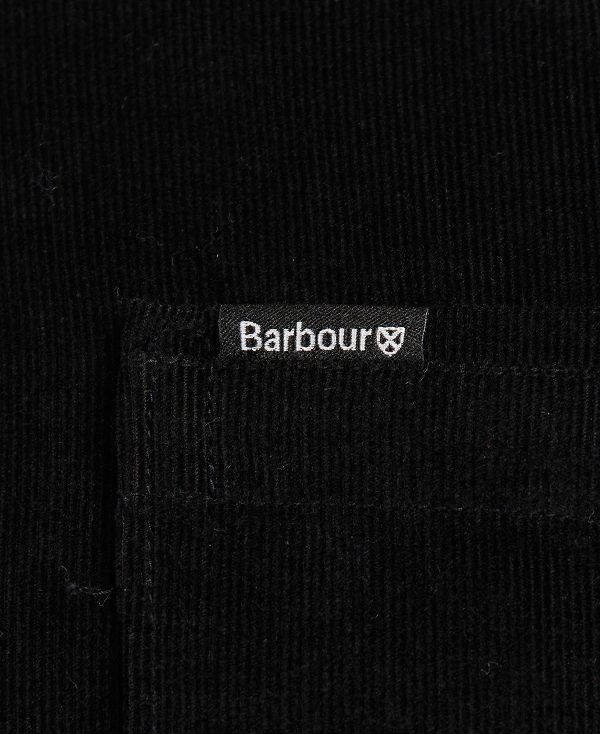 Barbour Ramsey Tailored Fit Shirt Black | BABO87800