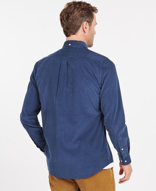 Barbour Ramsey Tailored Fit Shirt Blue | BABO87795