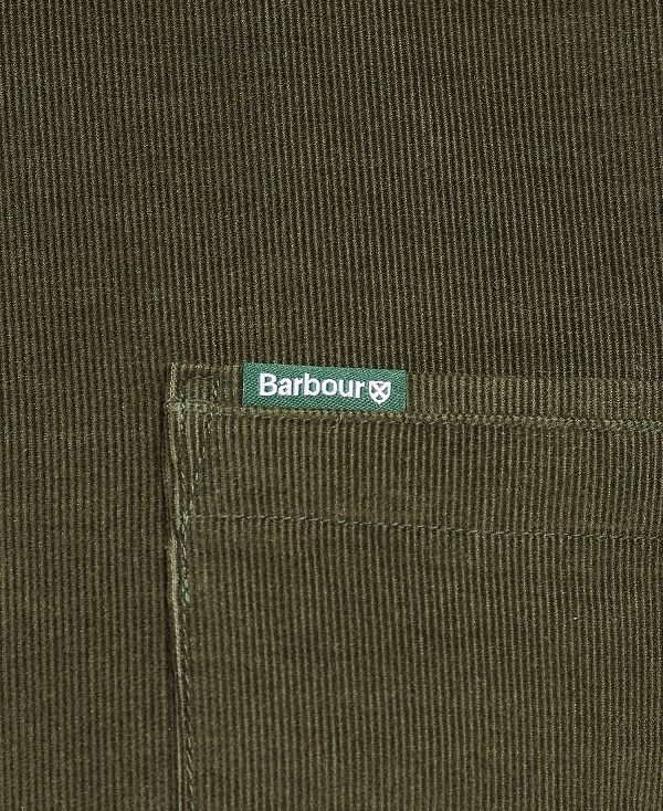 Barbour Ramsey Tailored Fit Shirt Forest | BABO87796