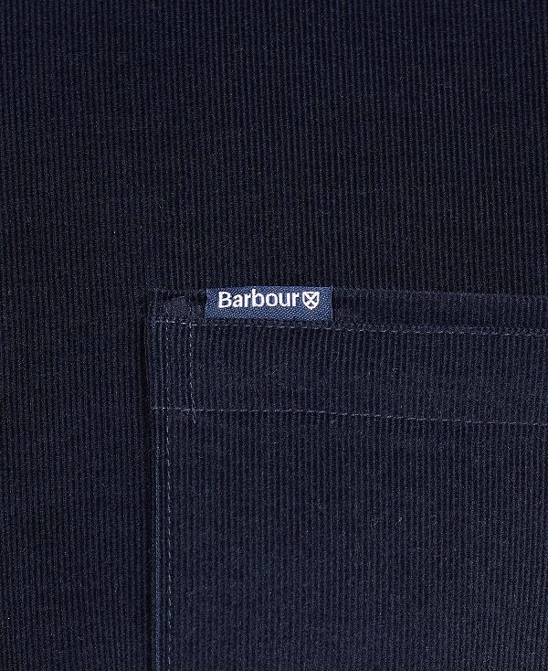 Barbour Ramsey Tailored Fit Shirt Navy | BABO87794