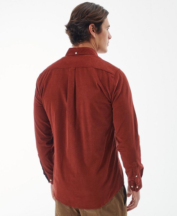 Barbour Ramsey Tailored Fit Shirt Red | BABO87799