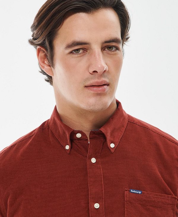 Barbour Ramsey Tailored Fit Shirt Red | BABO87799