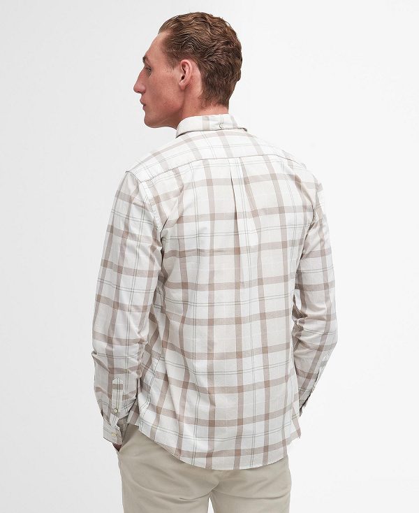 Barbour Rawley Tailored Long-sleeved Shirt Saltmarsh Tartan | BABO87789