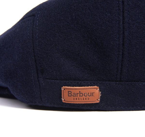 Barbour Redshaw Flat Cap Navy | BABO89024