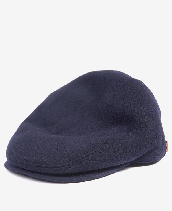 Barbour Redshaw Flat Cap Navy | BABO89024