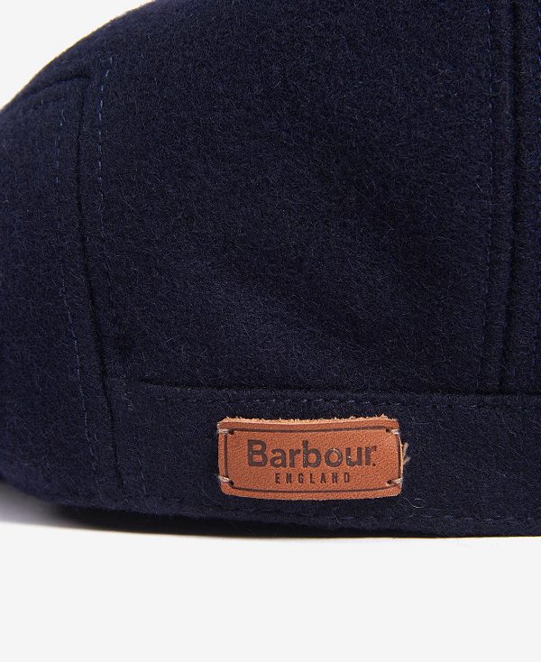 Barbour Redshaw Flat Cap Navy | BABO89024