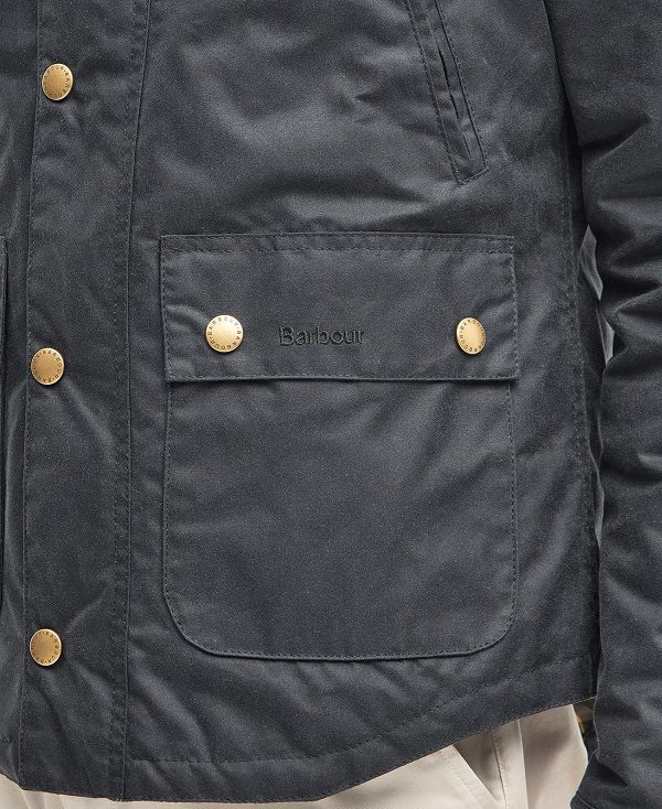 Barbour Reelin Wax Jacket Sage | BABO87239