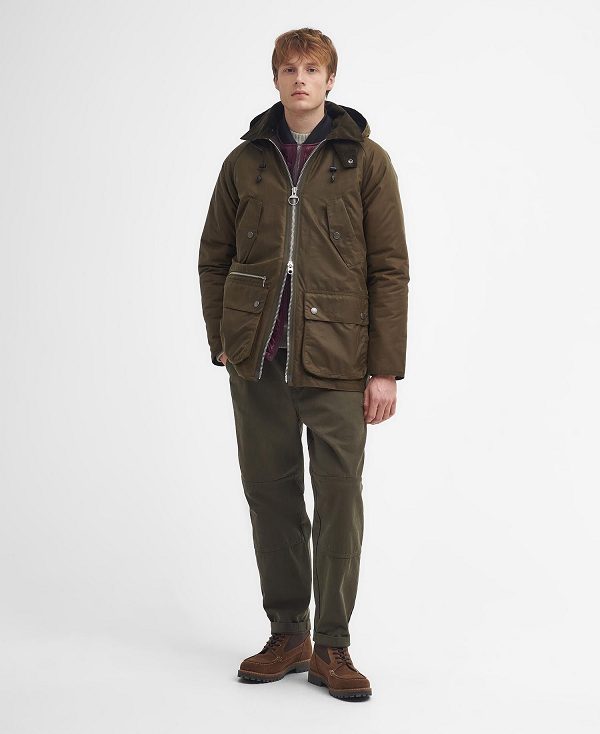 Barbour Re-engineered Beaufort Waxed Jacket Beech | BABO87274