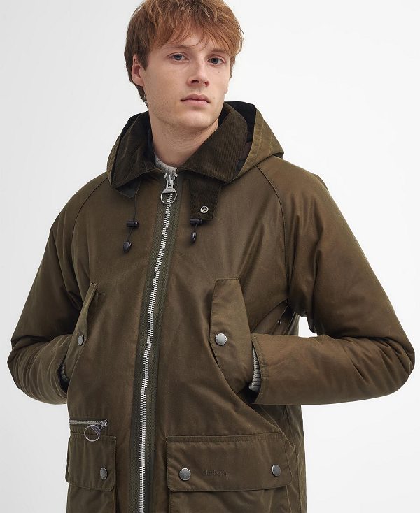 Barbour Re-engineered Beaufort Waxed Jacket Beech | BABO87274