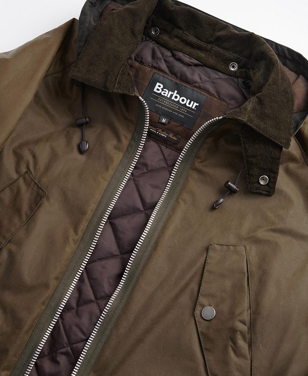 Barbour Re-engineered Beaufort Waxed Jacket Beech | BABO87274