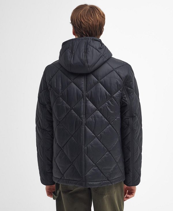 Barbour Re-engineered Endurance Quilted Jacket Black | BABO87379