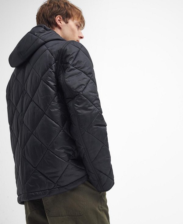 Barbour Re-engineered Endurance Quilted Jacket Black | BABO87379