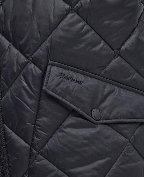 Barbour Re-engineered Endurance Quilted Jacket Black | BABO87379