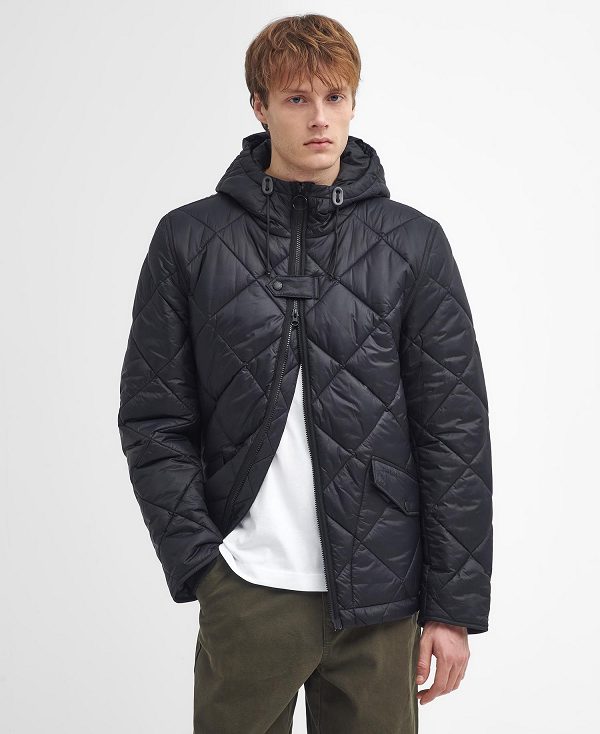 Barbour Re-engineered Endurance Quilted Jacket Black | BABO87379