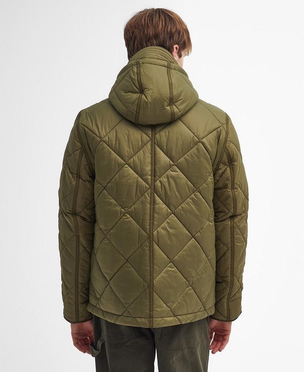 Barbour Re-engineered Endurance Quilted Jacket Light Sage | BABO87394