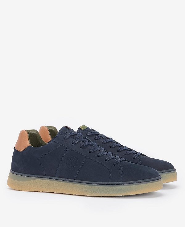 Barbour Reflect Runner Trainers Classic Navy | BABO88886