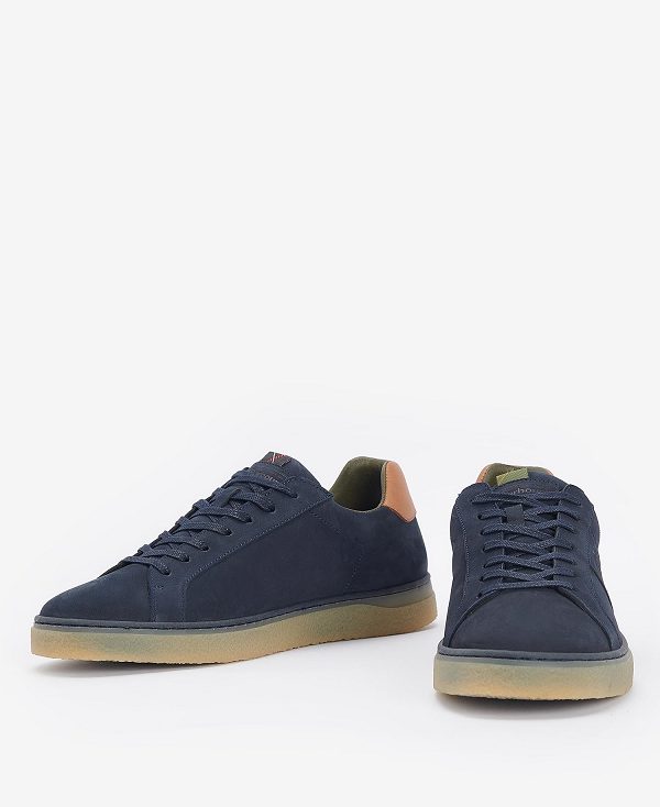 Barbour Reflect Runner Trainers Classic Navy | BABO88886