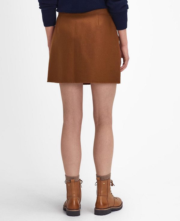 Barbour Reighton Mini Skirt Navy | BABO89658