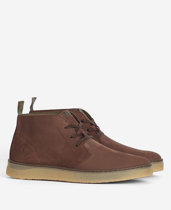 Barbour Reverb Chukka Boots Brown | BABO88851