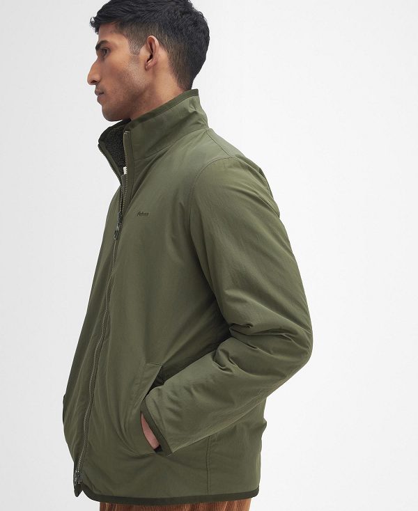 Barbour Reversible Fleece Green | BABO88722