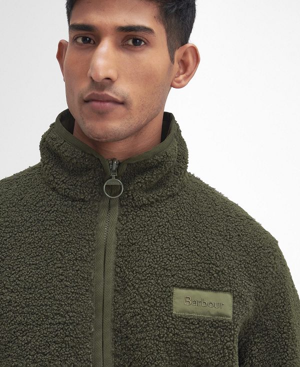 Barbour Reversible Fleece Green | BABO88722