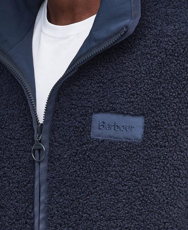 Barbour Reversible Fleece Navy | BABO88729