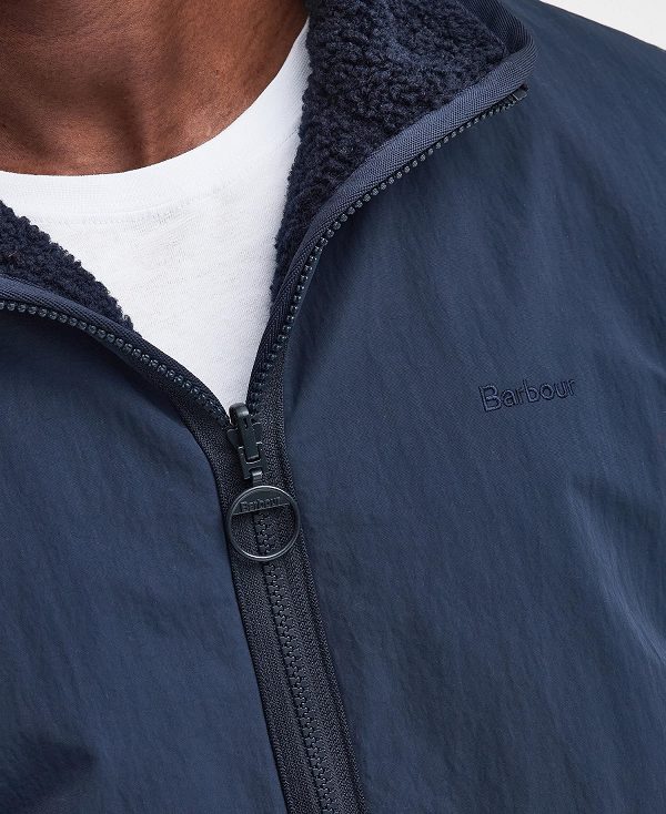 Barbour Reversible Fleece Navy | BABO88729