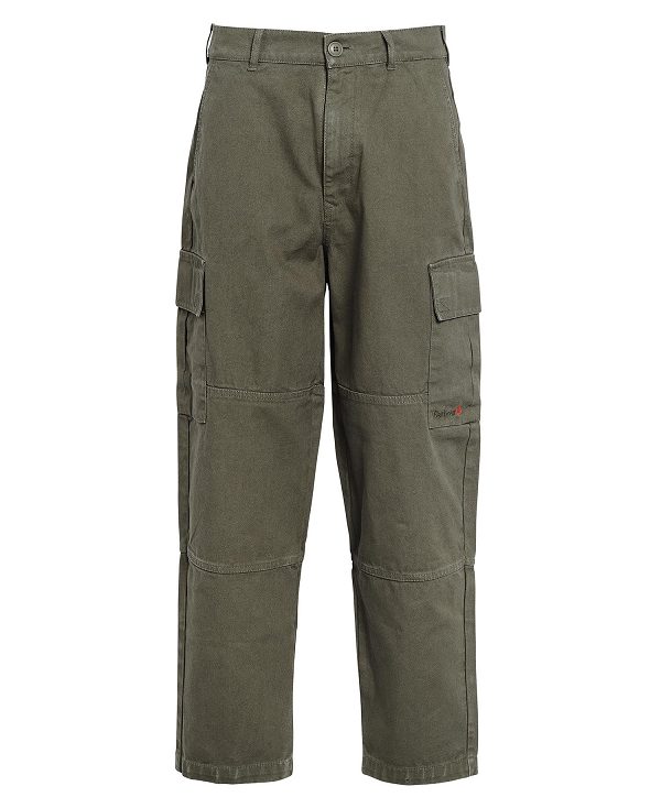 Barbour Robhill Cargo Trousers Dusty Olive | BABO88760