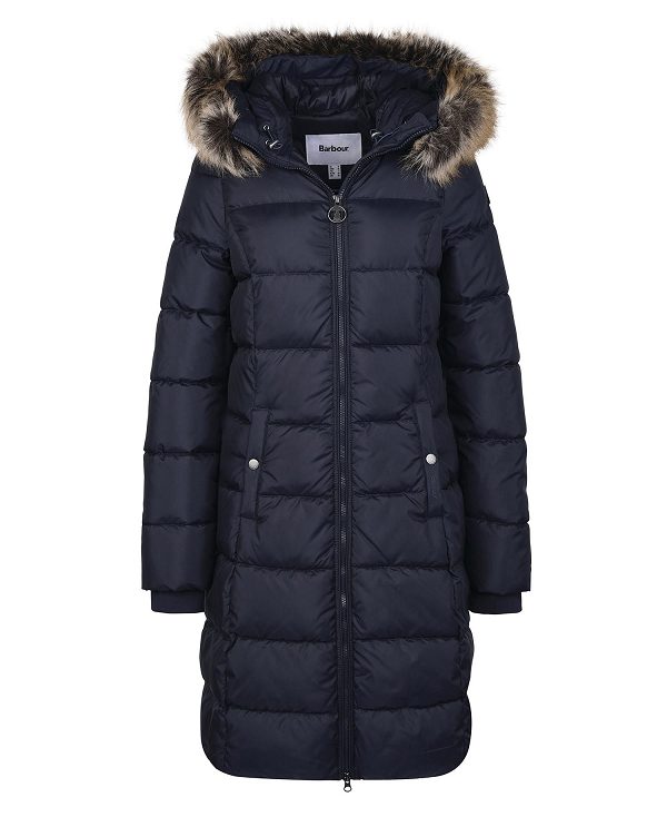 Barbour Rosoman Quilted Jacket Dk Navy | BABO89321