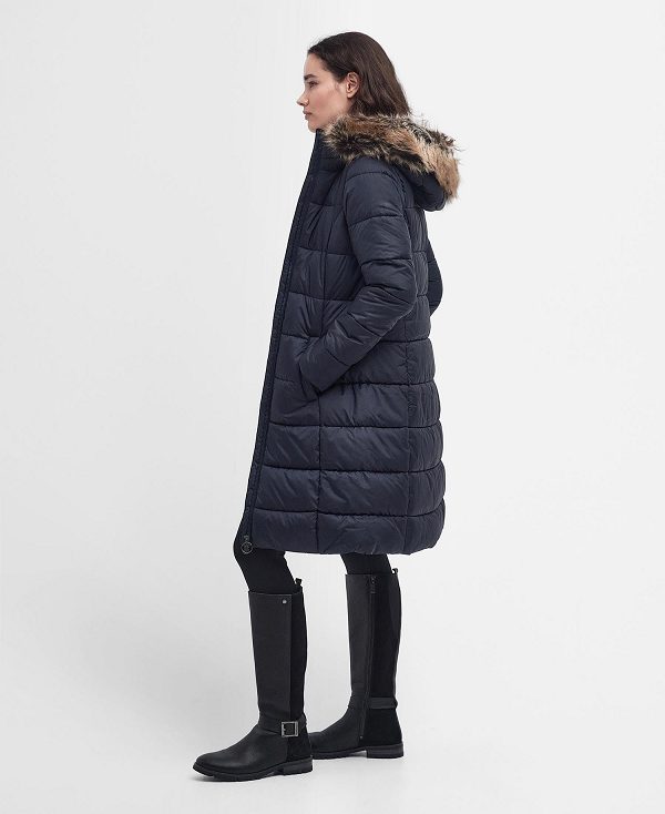 Barbour Rosoman Quilted Jacket Dk Navy | BABO89321