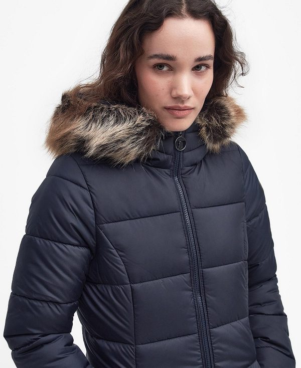 Barbour Rosoman Quilted Jacket Dk Navy | BABO89321