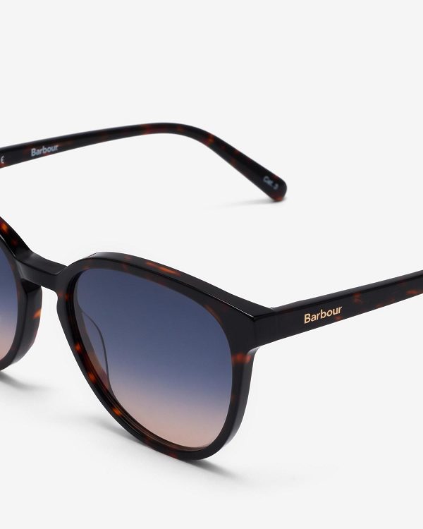 Barbour Round Cat Eye Sunglasses Tort | BABO90128