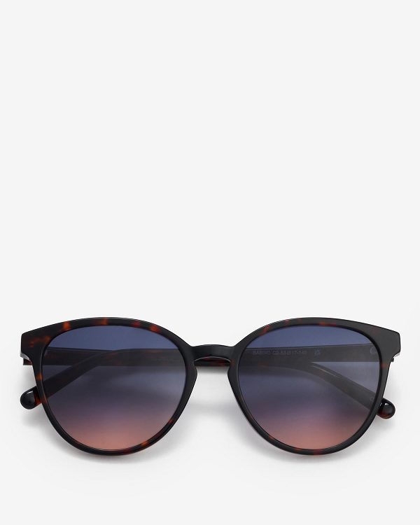 Barbour Round Cat Eye Sunglasses Tort | BABO90128